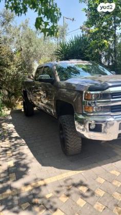 שברולט סילברדו 2500 4X4 LT תא כפול משא פתוח אוט' דיזל 6.6 (397 כ''ס) טורבו דיזל 2015 למכירה בערערה