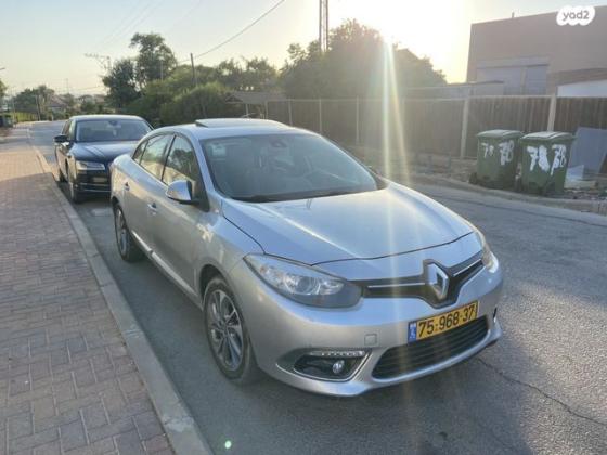 רנו פלואנס Privilege + SR אוט' דיזל 1.5 (110 כ''ס) דיזל 2016 למכירה בקרית גת