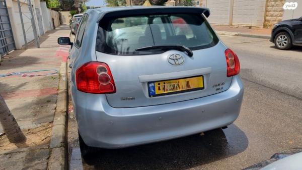 טויוטה אוריס GLI רובוטית 1.6 (132 כ"ס) בנזין 2008 למכירה בהרצליה