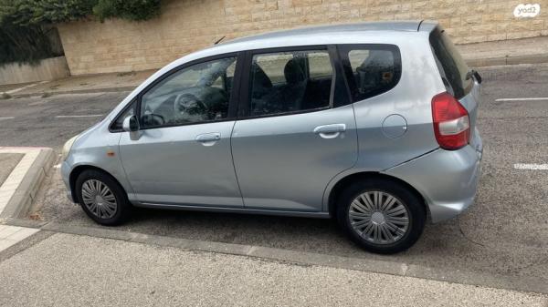 הונדה ג'אז LS אוט' 1.3 (83 כ''ס) בנזין 2005 למכירה בחיפה