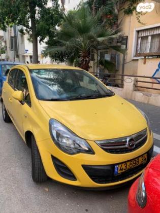 אופל קורסה Enjoy אוט' 5 דל' 1.4 (100 כ"ס) [2010-2015] בנזין 2015 למכירה בתל אביב יפו