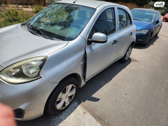 ניסאן מיקרה Visia אוט' 1.2 (80 כ''ס) בנזין 2014 למכירה באור יהודה