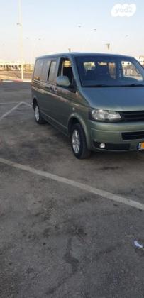 פולקסווגן טרנספורטר מסחרי/נוסעים Kombi קצר אוט' דיזל 2-3 מק' 3 דל' 2.0 (140 כ"ס) דיזל 2010 למכירה בבאר שבע