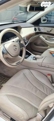 מרצדס S-Class S400 Long Vision הייבריד אוט' 3.5 (306 כ''ס) בנזין 2016 למכירה בבני ברק