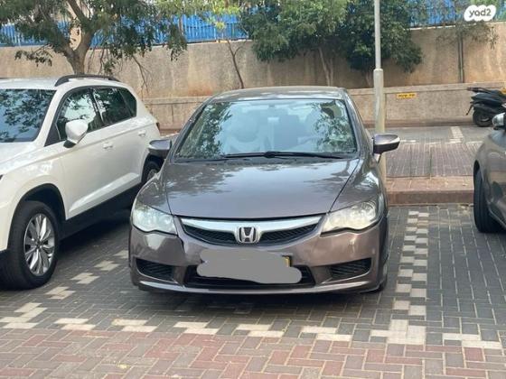 הונדה סיוויק סדאן החדשה Comfort אוט' 1.8 (140 כ''ס) בנזין 2010 למכירה בראשון לציון