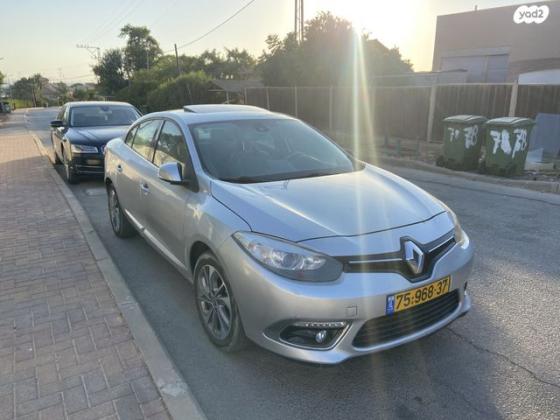 רנו פלואנס Privilege + SR אוט' דיזל 1.5 (110 כ''ס) דיזל 2016 למכירה בקרית גת