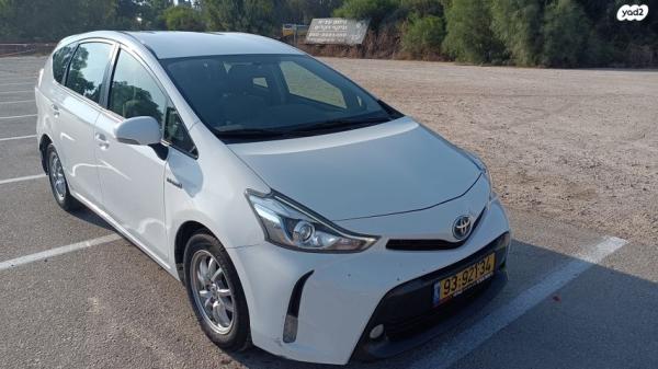 טויוטה פריוס פלוס הייבריד Regular אוט' 1.8 (99 כ"ס) בנזין 2015 למכירה באליכין