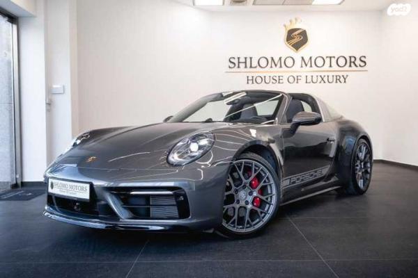 פורשה 911 טארגה 4X4 Targa 4S קבריולט אוט' 3.0 (450 כ"ס) בנזין 2022 למכירה בהרצליה