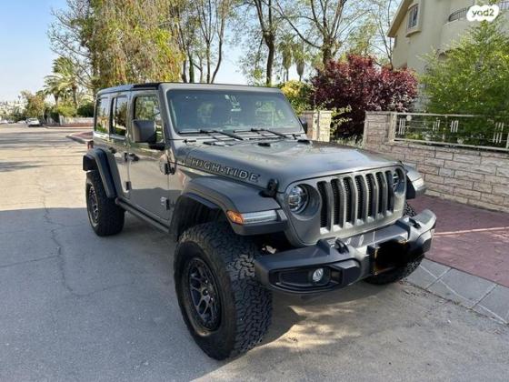 ג'יפ / Jeep רנגלר ארוך 4X4 High Tide אוט' 3.6 (285 כ''ס) בנזין 2022 למכירה בבאר שבע
