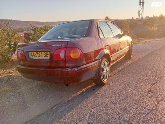 טויוטה קורולה GLI אוט' 1.6 (99-02)- 110 כ"ס בנזין 2002 למכירה בגבע