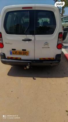 סיטרואן ברלינגו דור 2 (2008-2019) Maxi ידני דיזל 4 דל' 9 מק' 1.6(100 כ"ס) דיזל 2018 למכירה ביבנה