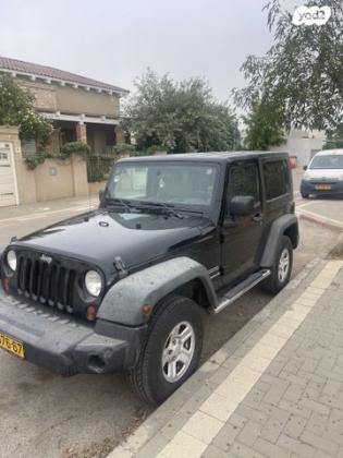 ג'יפ / Jeep רנגלר קצר 4X4 Sport אוט' 3.8 (196 כ''ס) בנזין 2008 למכירה בפתח תקווה