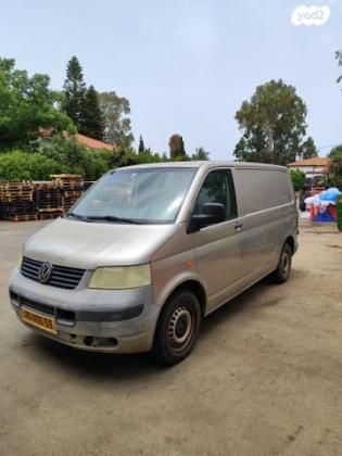 פולקסווגן טרנספורטר מסחרי/נוסעים ארוך אוט' דיזל 4 דל' 2.5 (130 כ''ס) דיזל 2006 למכירה בנתניה