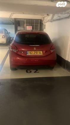 פיג'ו 208 Active אוט' 1.2 (110 כ''ס) בנזין 2015 למכירה בתל אביב יפו