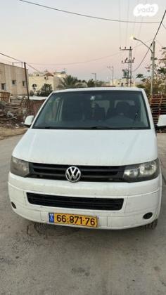 פולקסווגן טרנספורטר מסחרי/נוסעים Delivery Van קצר ידני דיזל 2.0 (84 כ''ס) דיזל 2012 למכירה בחורה