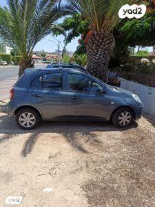 ניסאן מיקרה Visia אוט' 1.2 (80 כ''ס) בנזין 2012 למכירה בתל אביב יפו