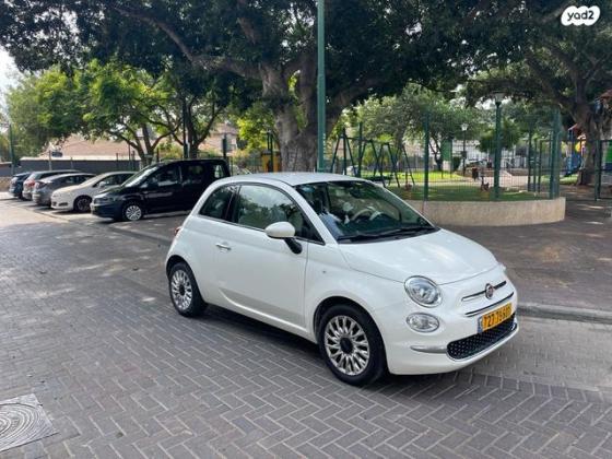 פיאט 500 Pop Star אוט' 1.2 (69 כ"ס) בנזין 2019 למכירה בהרצליה