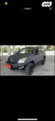 טויוטה לנד קרוזר ארוך 4X4 Luxury אוט' דיזל 8 מק' 3.0 (173 כ''ס) דיזל 2008 למכירה ביאנוח ג'ת