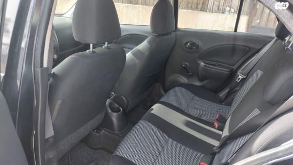 ניסאן מיקרה Visia אוט' 1.2 (80 כ''ס) בנזין 2018 למכירה בבאר שבע