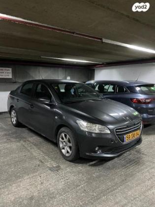 פיג'ו 301 Active רובוטית 1.2 (72 כ''ס) בנזין 2014 למכירה בבני ברק