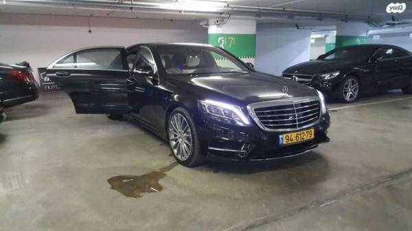 מרצדס S-Class S500E AMG הייבריד אוט' 3.0 (442 כ"ס) היברידי חשמל / בנזין 2017 למכירה בשרשרת