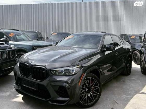 ב.מ.וו X6 4X4 M Competition אוט' 4.4 (625 כ''ס) בנזין 2022 למכירה בנתניה