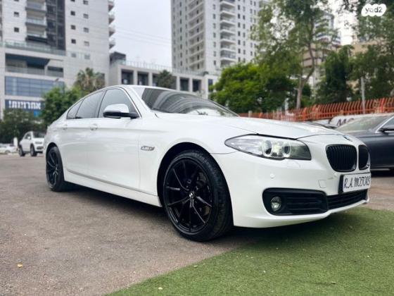 ב.מ.וו סדרה 5 520I S אוט' 2.0 (184 כ"ס) בנזין 2016 למכירה בתל אביב יפו