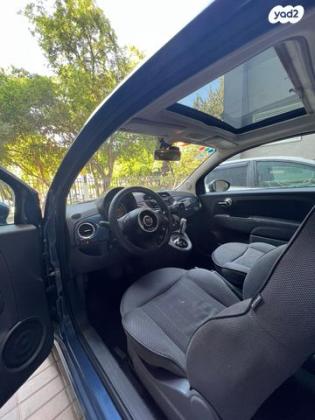 פיאט 500 Lounge דואולוג'יק 1.2 (69 כ"ס) בנזין 2014 למכירה בהרצליה