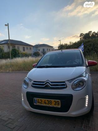 סיטרואן C1 Airscape רובוטית גג נפתח 1.0 (69 כ''ס) בנזין 2016 למכירה בכפר סבא
