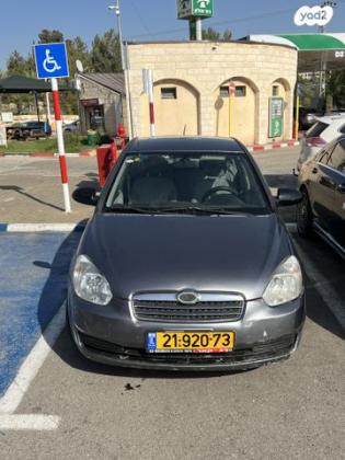 יונדאי אקסנט (עד 2012) GL אוט' 1.4 (97 כ''ס) בנזין 2010 למכירה בירושלים