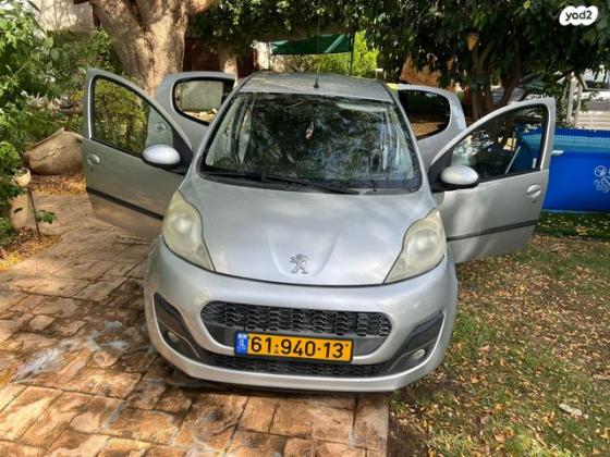 פיג'ו 107 Active אוט' 1.0 (68 כ''ס) בנזין 2012 למכירה ביסוד המעלה