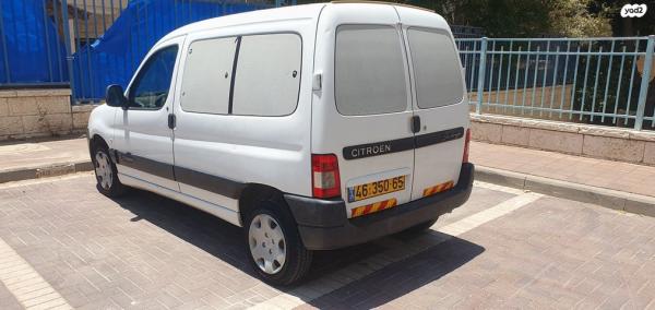 סיטרואן ברלינגו דור 1 (עד 2012) XN ידני דיזל 5 מק' 3 דל' 1.6 (75 כ"ס) [2007-2009] דיזל 2008 למכירה באלעד