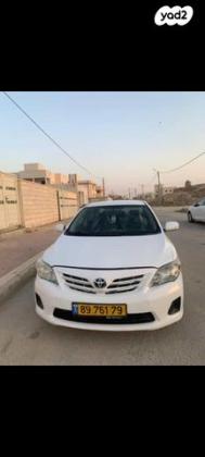טויוטה קורולה Sun Plus 4 אוט' 1.6 (124 כ''ס) בנזין 2013 למכירה בבאר שבע