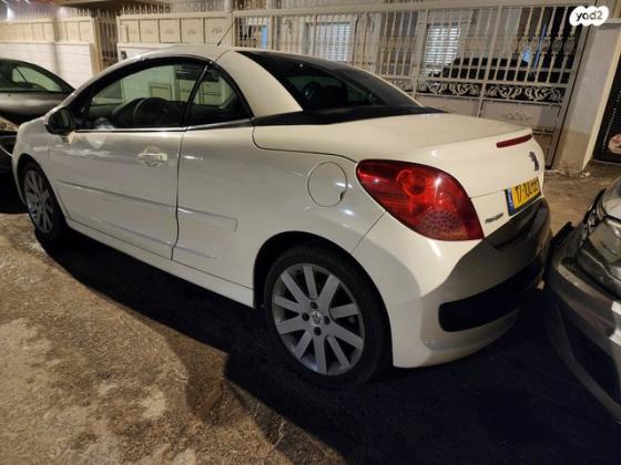 פיג'ו 207 CC קבריולט אוט' 1.6 (120 כ''ס) בנזין 2008 למכירה בבאר שבע
