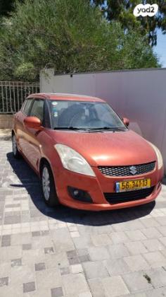 סוזוקי סוויפט GLX אוט' 1.2 (94 כ"ס) בנזין 2012 למכירה בראשון לציון