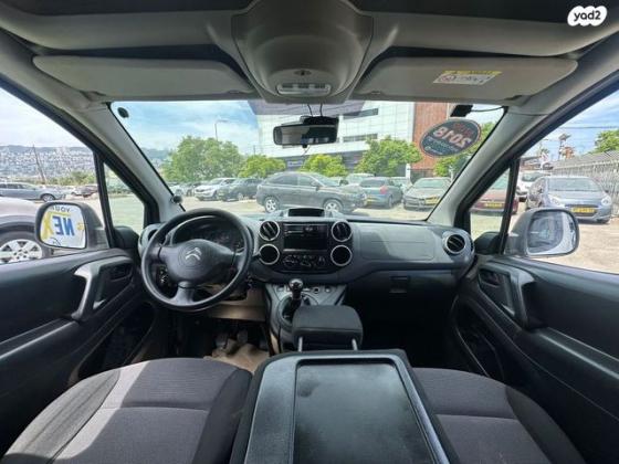 סיטרואן ברלינגו דור 2 (2008-2019) Maxi ידני דיזל 4 דל' 9 מק' 1.6(100 כ"ס) דיזל 2018 למכירה בחיפה