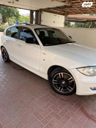 ב.מ.וו סדרה 1 118I אוט' 5 דל' 2.0 (136 כ''ס) בנזין 2008 למכירה בתל אביב יפו