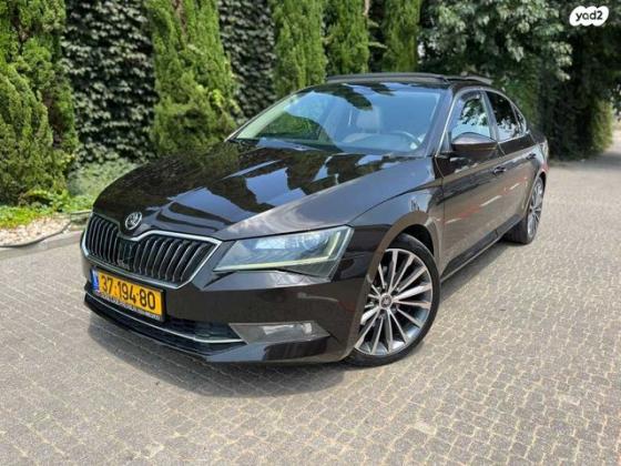 סקודה סופרב (עד 2019) Exclusive אוט' 1.8 (180 כ"ס) בנזין 2017 למכירה באבן יהודה