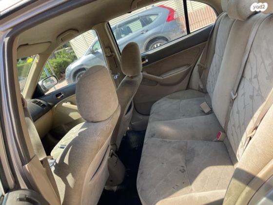 הונדה סיוויק (עד 2006) LS אוט' 1.6 (110 כ''ס) בנזין 2005 למכירה בבאר שבע