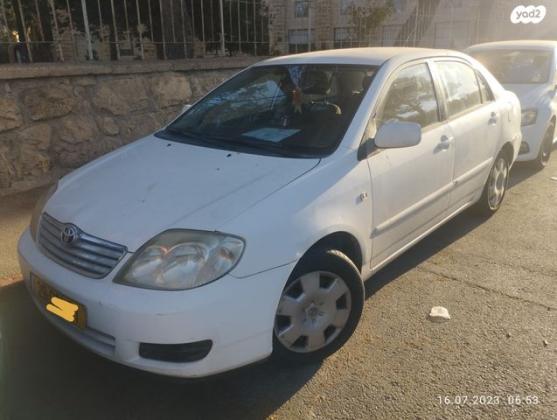 טויוטה קורולה GLI אוט' 1.6 (110 כ''ס) בנזין 2007 למכירה במעלה אדומים