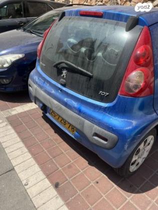 פיג'ו 107 Trendy ידני 1.0 (70 כ''ס) בנזין 2011 למכירה בנשר