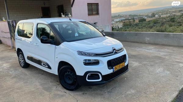 סיטרואן ברלינגו דור 3 (2018 ואילך) Shine PK N1 ידני דיזל 5 מק' 1.5 (100 כ''ס) דיזל 2022 למכירה בירכא