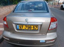 סוזוקי SX4 GLX סדאן אוט' 1.6 (107 כ''ס) בנזין 2008 למכירה ברחובות