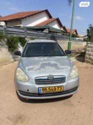 יונדאי אקסנט (עד 2012) GL אוט' 1.4 (97 כ''ס) בנזין 2010 למכירה בנתי