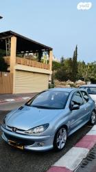 פיג'ו 206 XS ידני 3 דל' 1.6 (110 כ"ס) בנזין 2003 למכירה בקרני שומרו