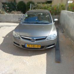 הונדה סיוויק האצ'בק החדשה Sport אוט' 1.8 (140 כ''ס) בנזין 2008 למכ