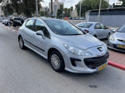 פיג'ו 308 Comfort Plus אוט' 1.6 (120 כ"ס) בנזין 2009 למכירה באור יהודה