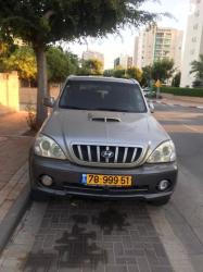 יונדאי טאראקן 4X4 GLS אוט' דיזל 5 מק' 2.9 (150 כ''ס) דיזל 2004 למכיר