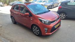 קיה פיקנטו EX אוט' 1.2 (84 כ"ס) בנזין 2017 למכירה בפתח תקווה