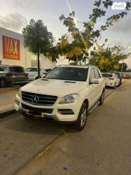 מרצדס ML Class 4X4 ML350 אוט' 3.5 (306 כ''ס) בנזין 2013 למכירה בתל אביב 
